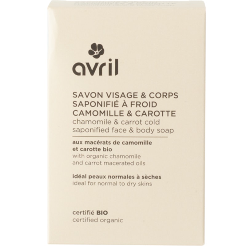 Savon à froid - Camomille & Carotte - Visage & corps - 100 g