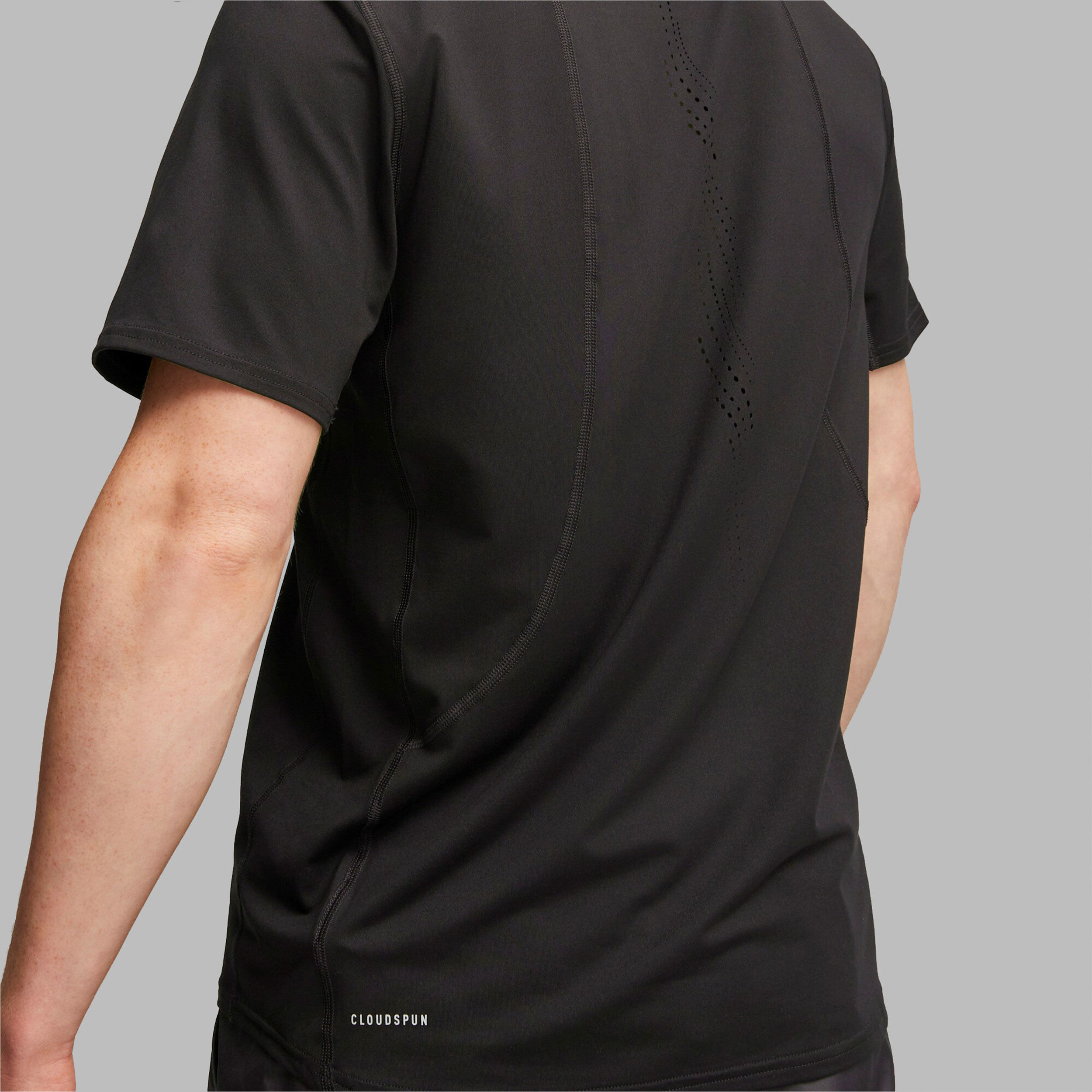 Puma Run Cloudspun Maillot De Course Hommes - Noir