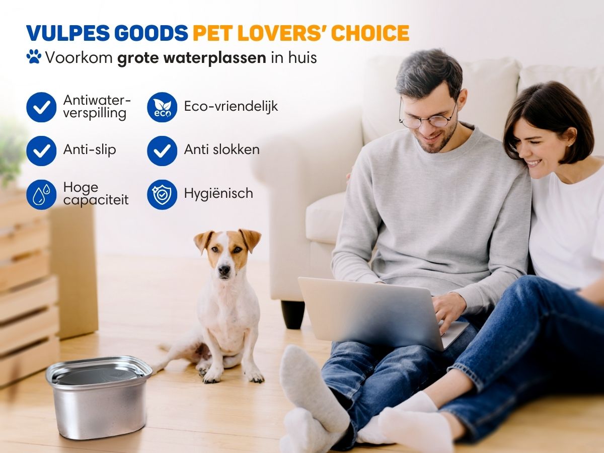 Vulpes Goods honden drinkbak - 3 liter