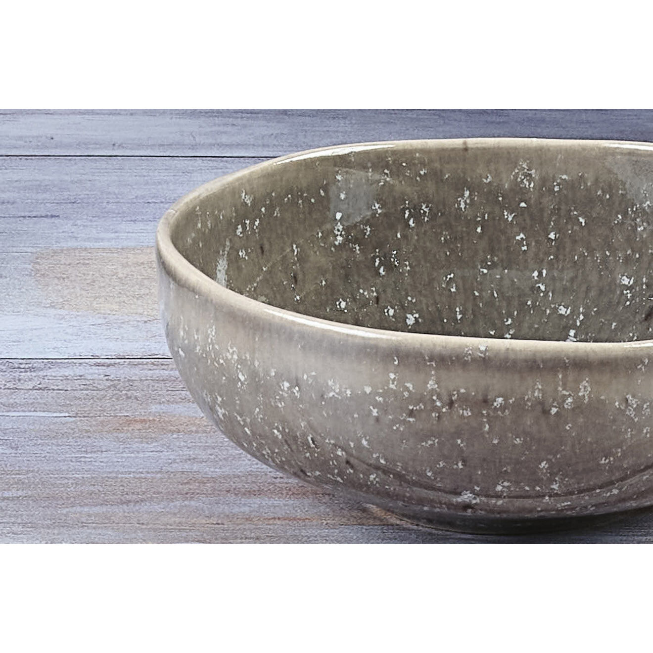 Bjorn 6 Bols en Grès Stellar gris/anthracite - 25 cl