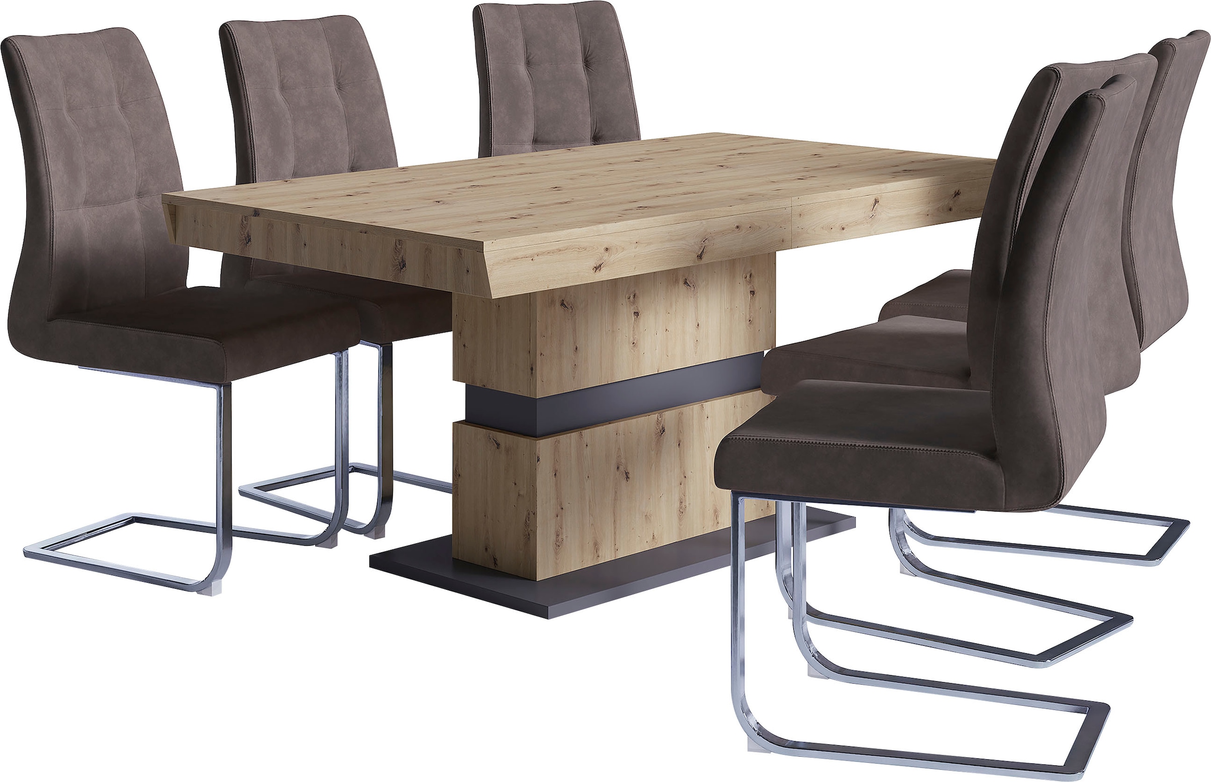 byLIVING Esstisch »Matthew« mit Auszugsfunktion, Breite 140-195 cm oder 160-215 cm