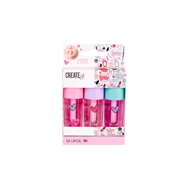 Create it! - 3er Set Lippenöl