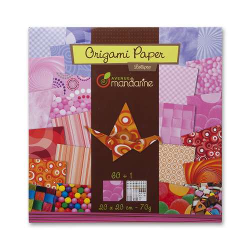 AVENUE MANDARINE Origami Papier-Sets