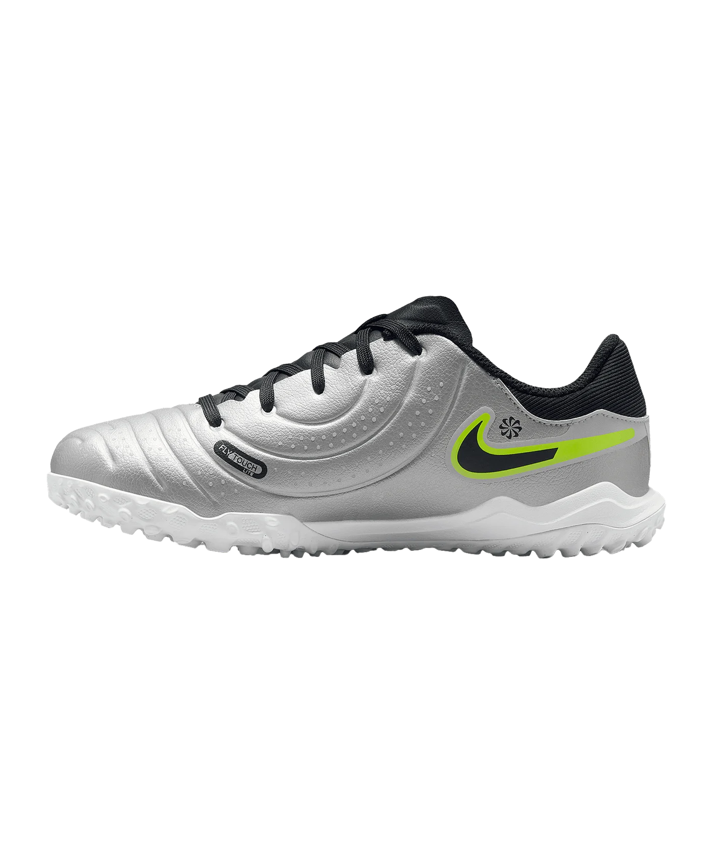 Nike Jr Tiempo Legend X Academy TF Mad Voltage Kids Silber Schwarz F001