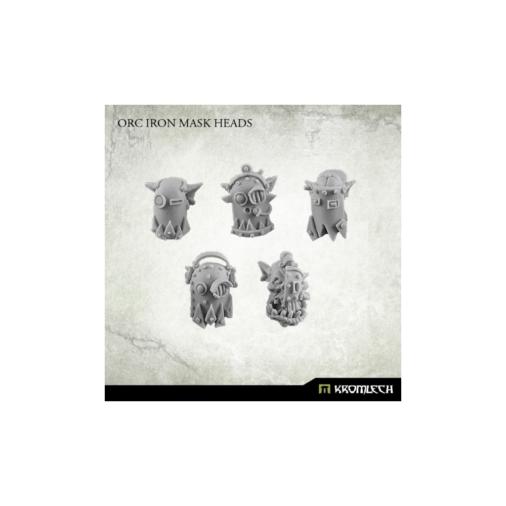 Orc Iron Mask Heads