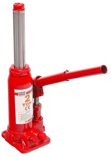 HBM - 2 Ton Potkrik - Compact - Stevig - Stalen Basis