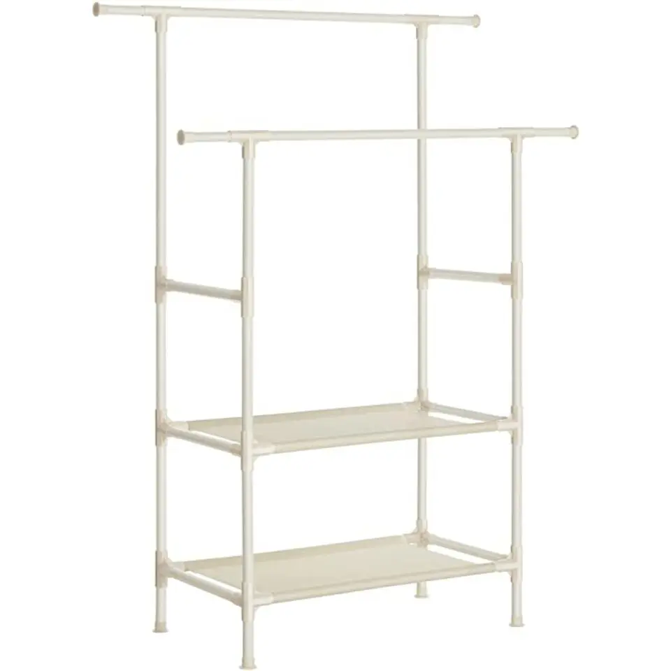 Parya Home - Kledingrek - Belastbaar tot 70 kg - wit