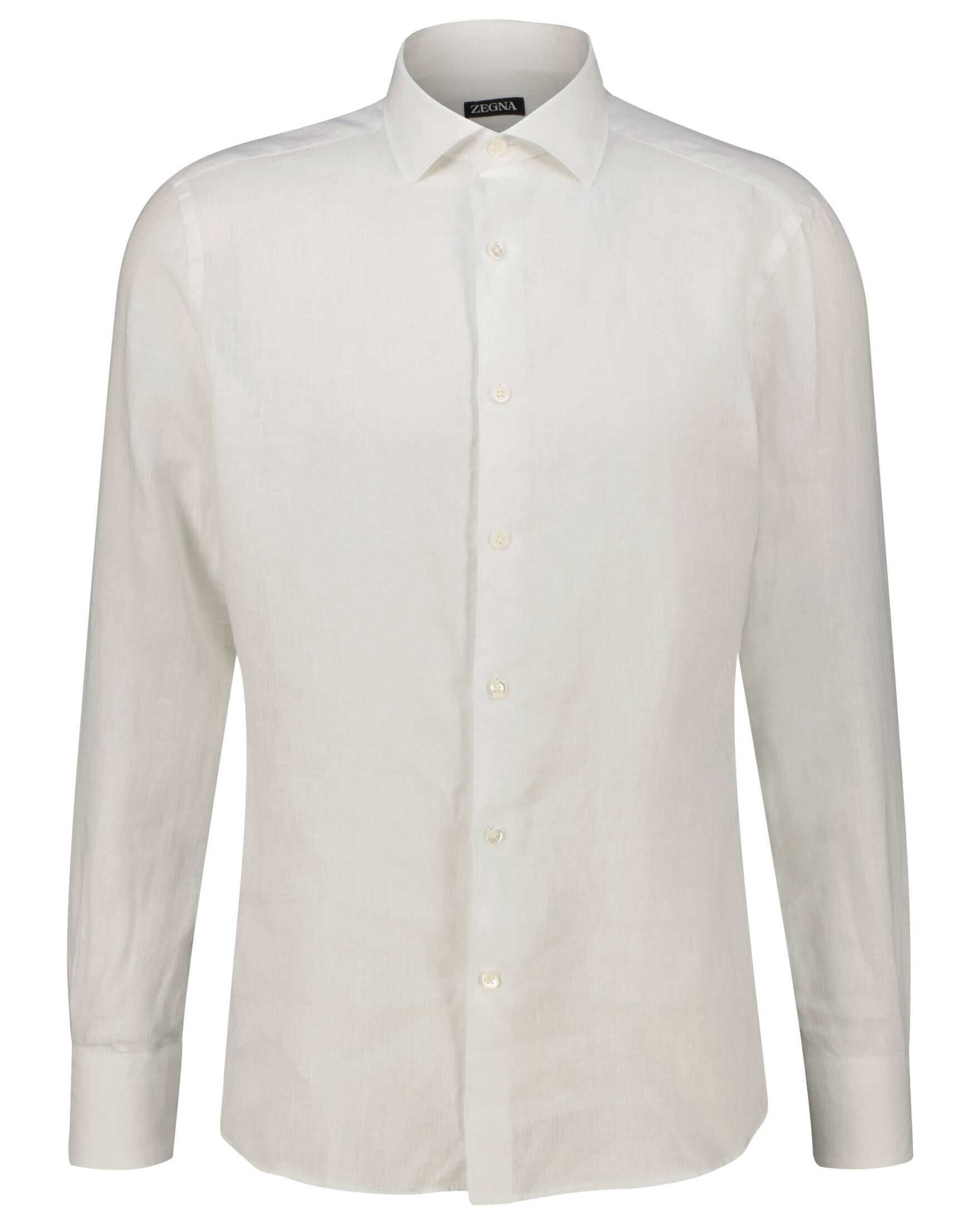Zegna| Herren Leinenhemd PURE LINEN SHIRT Langarm