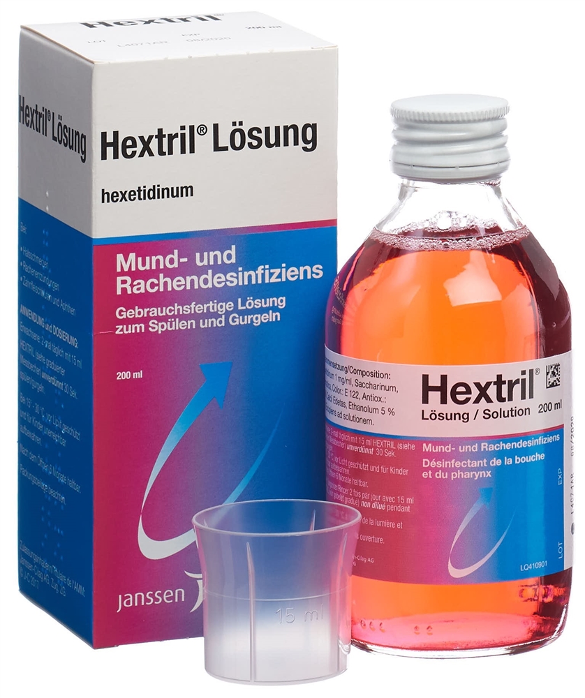 Hextril Lös Fl 200 ml