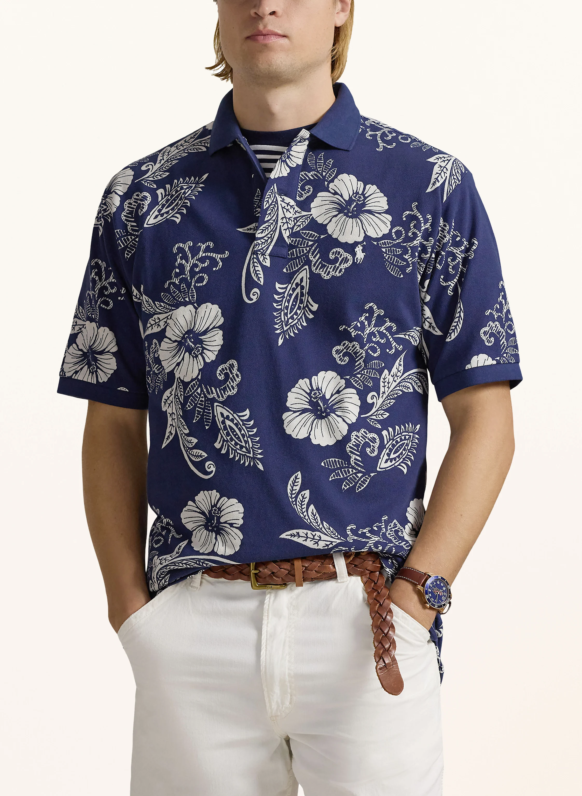 POLO RALPH LAUREN Big & Tall Piqué-Poloshirt