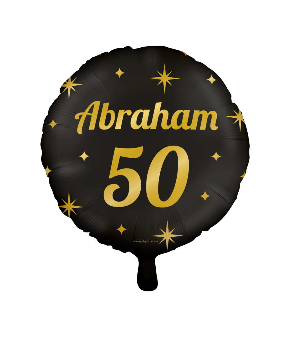 Helium Ballon Abraham Leeg 30cm