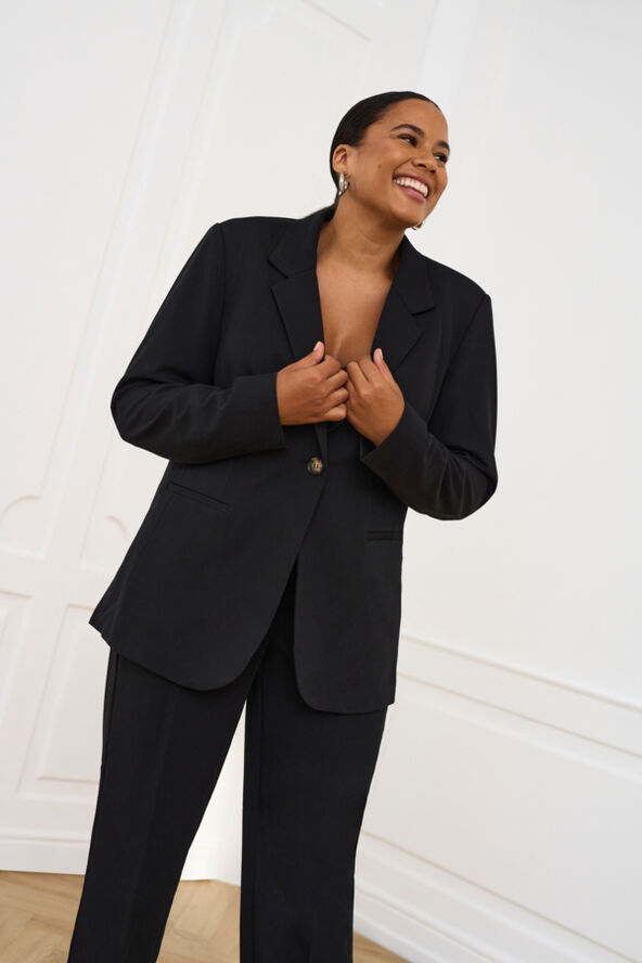 Kaffe Curve KCsakira Blazer Black deep