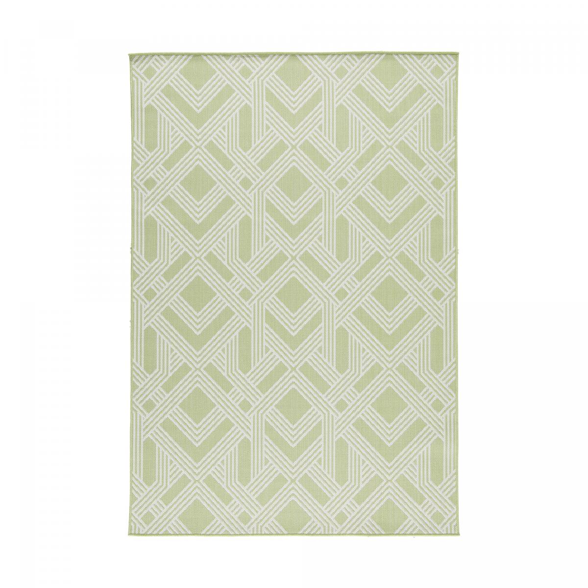 Tapis extérieur vert 160x230 cm