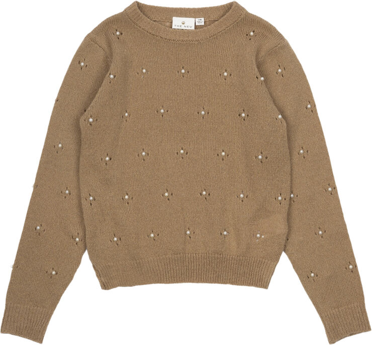The New TNMichelle Knit Pullover Tannin