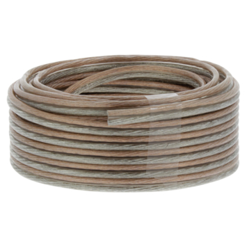 Q-Link luidsprekersnoer 2x1.5mm 10 meter transparant