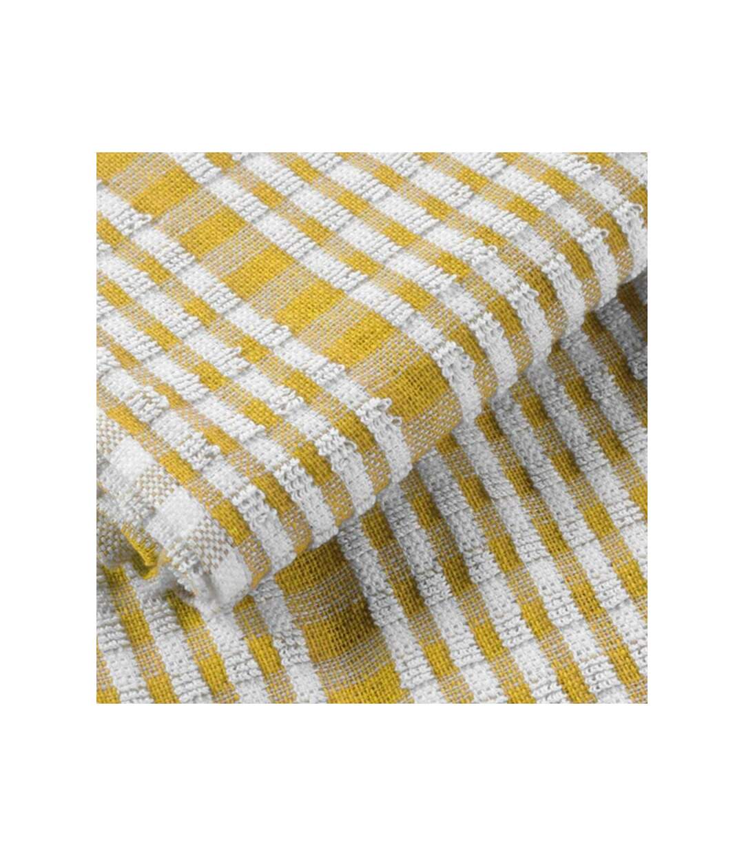 Lot de 2 Torchons de Cuisine Mineo 50x70cm Jaune