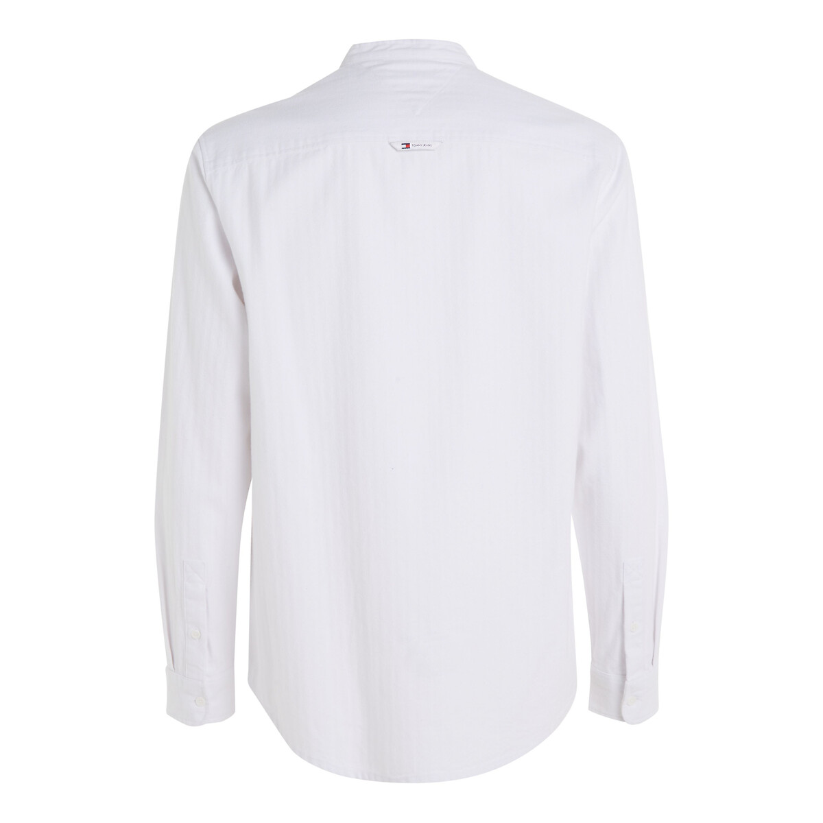 TOMMY JEANS<br>Camisa de flanela reta com gola mandarim