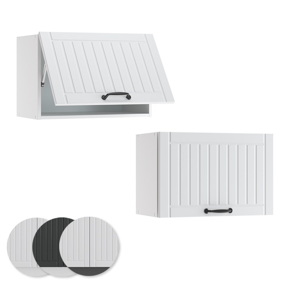 Vicco Hängeschrank 60 cm FAME Line Küchenschrank Dunstabzugshaube Landhaus Weiß