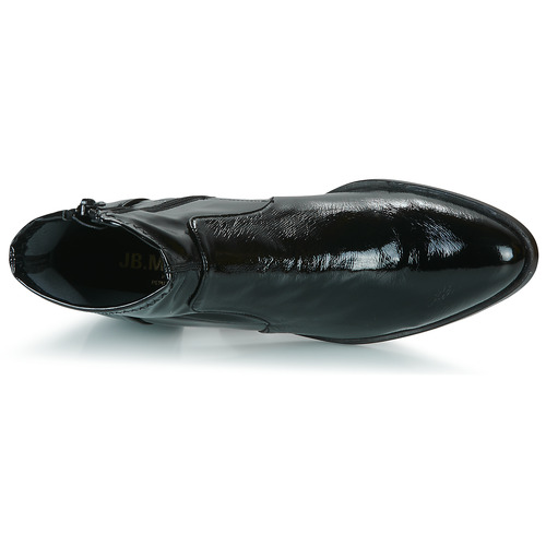 JB Martin - LOUVRE - Toile vernie stretch noire