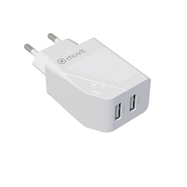 Muvit 2 x USB Lader Miljøvenlig