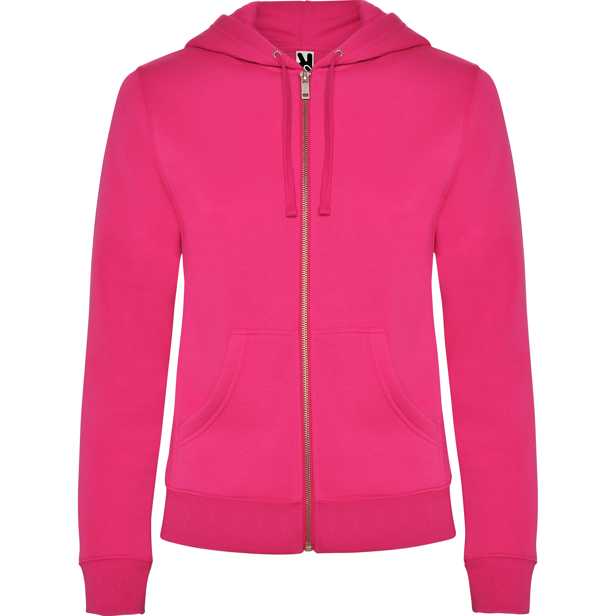 Roly CQ6425 - VELETA Sweat-shirt pour femme avec capuche doublée ton sur ton