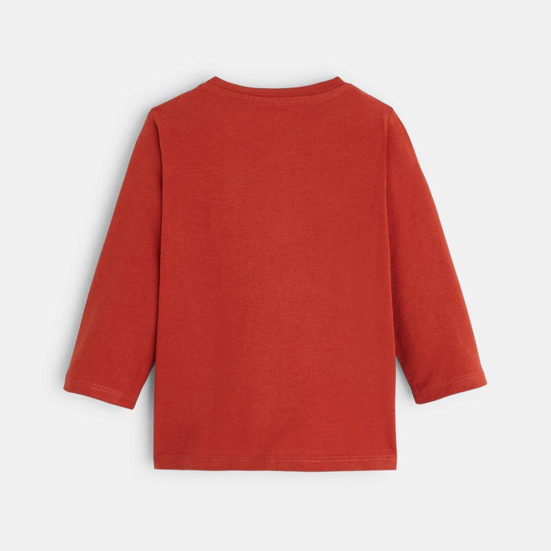 T-shirt Red expression orange bébé garçon Orange