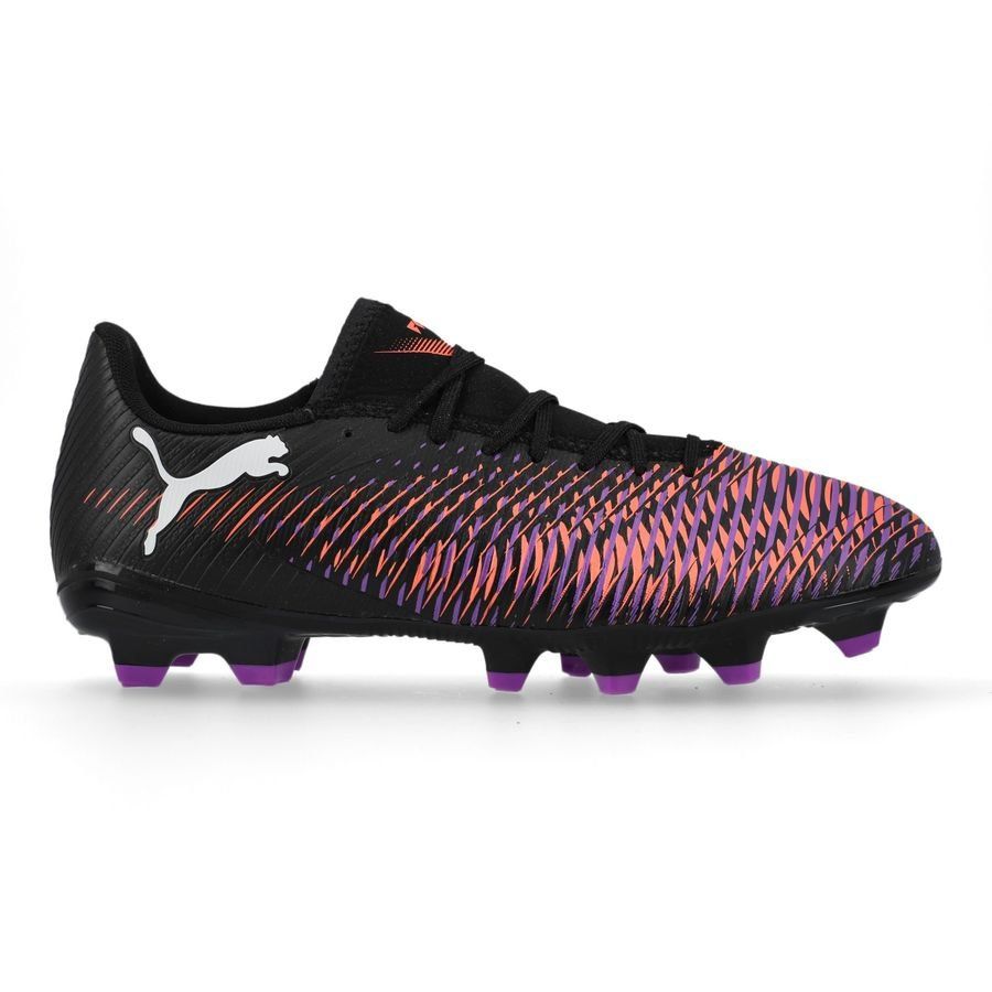 PUMA Future 8 Play FG/AG Unlimited - Noir/Blanc/Glowing Red