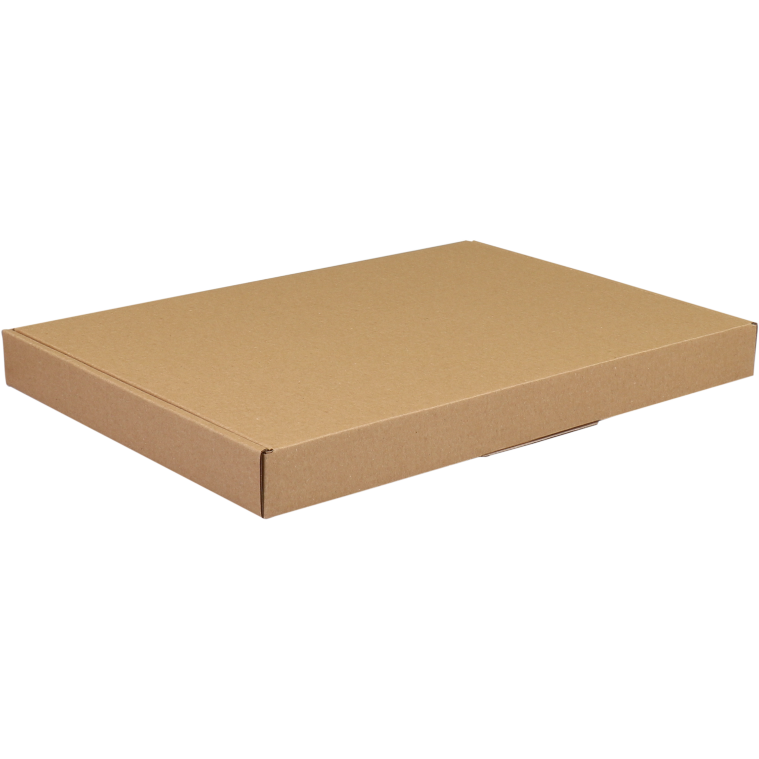 SendProof® Verzenddoos, A4, golfkarton, 310x220x27mm, met klep, enkele golf, bruin