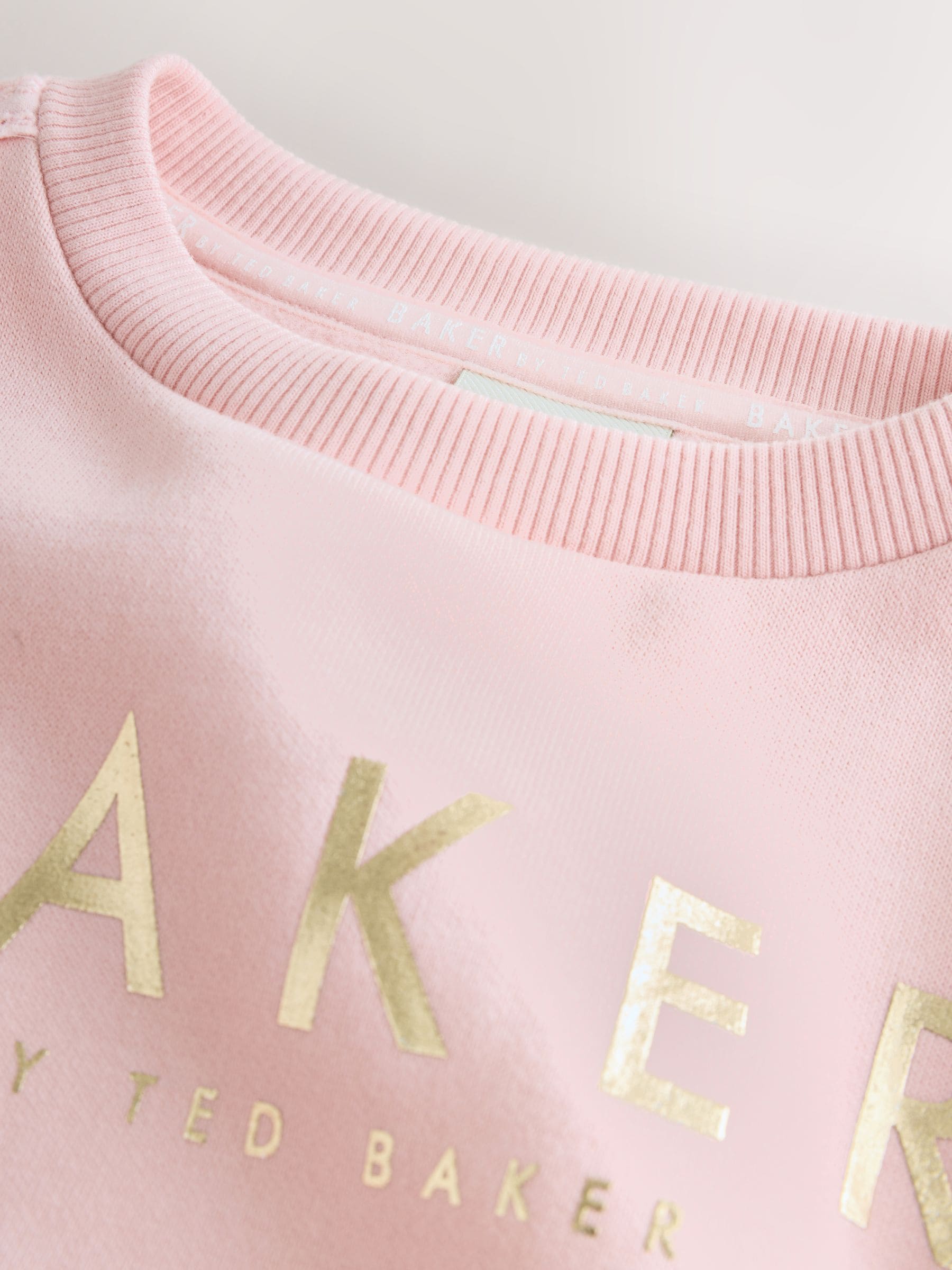 Roze - Baker by Ted Baker Blue 2 Piece Side Bow Detail Sweat & Joggers Set