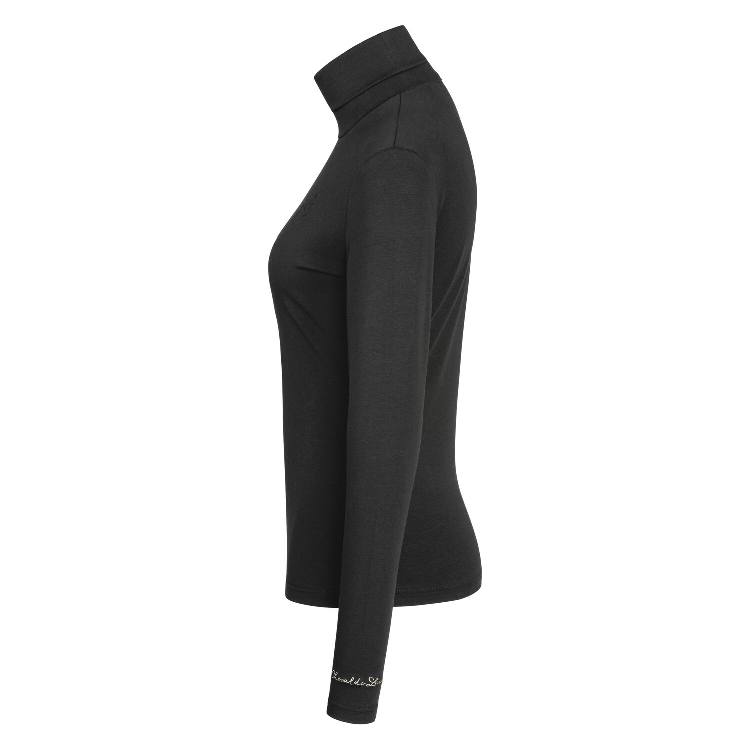 Cheval de Luxe Rollkragenpullover  - black