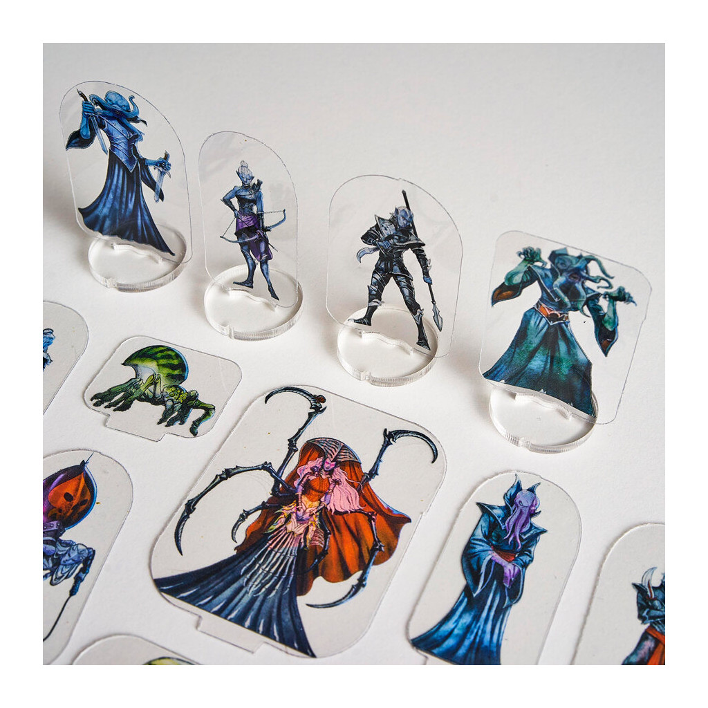 Flat Plastic Miniatures - Spider Queen's Horde - 31Pc