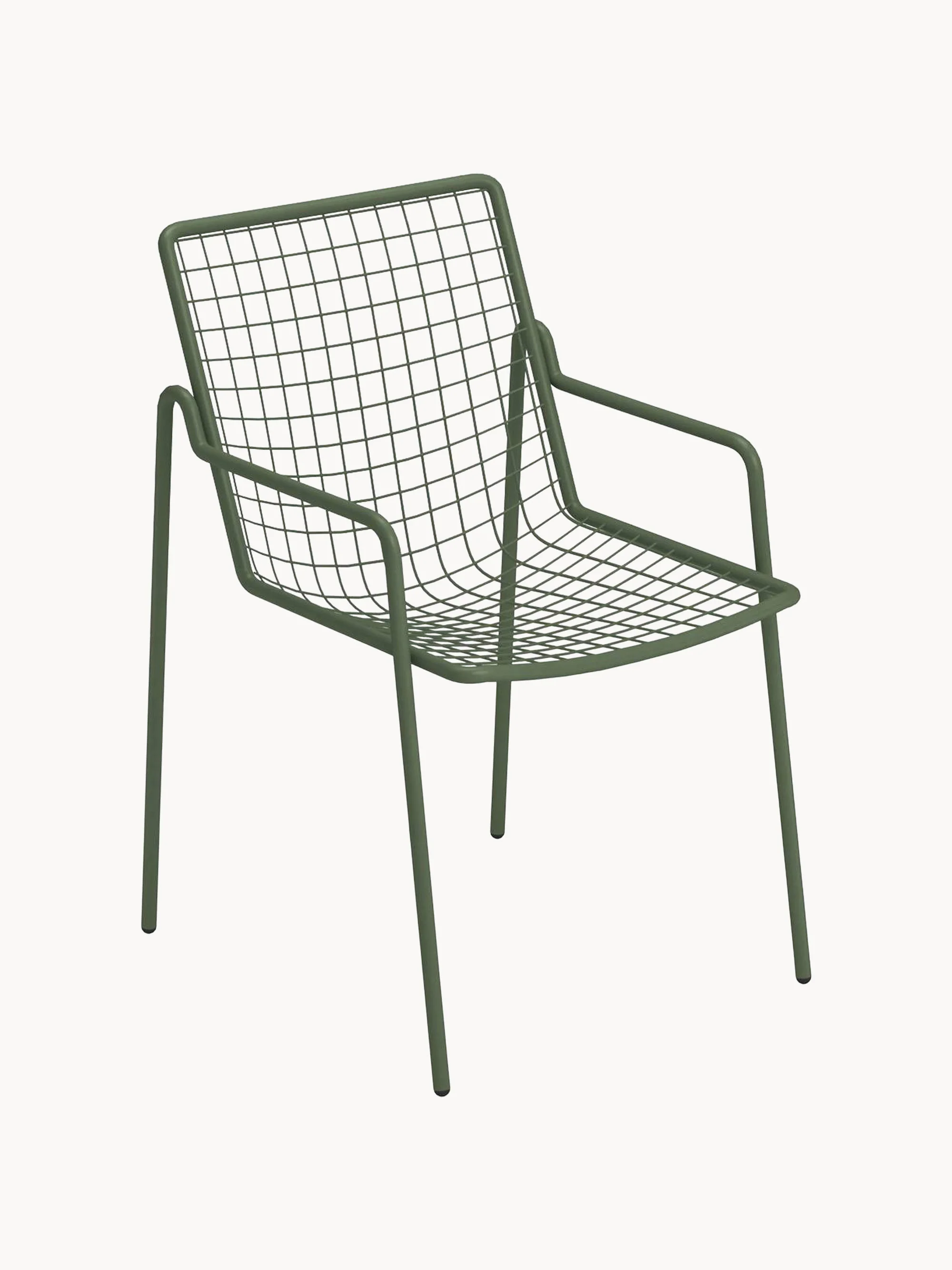 Stapelbare tuinstoel Rio R50 met armleuningen