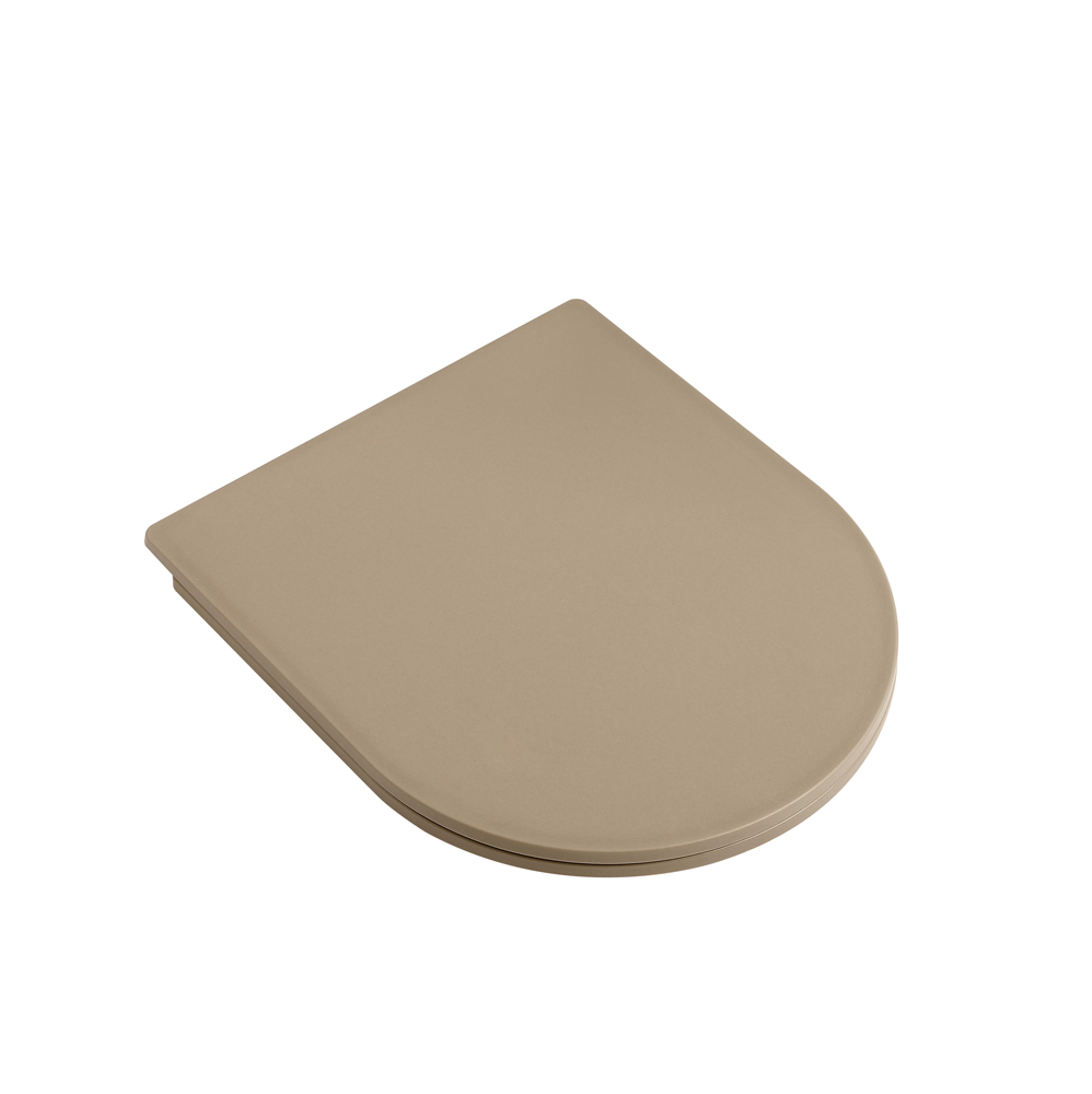 Saniclear Itsie softclose toiletzitting taupe