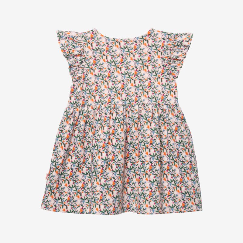 Robe bébé fille printanier pressions rose Catimini Rose
