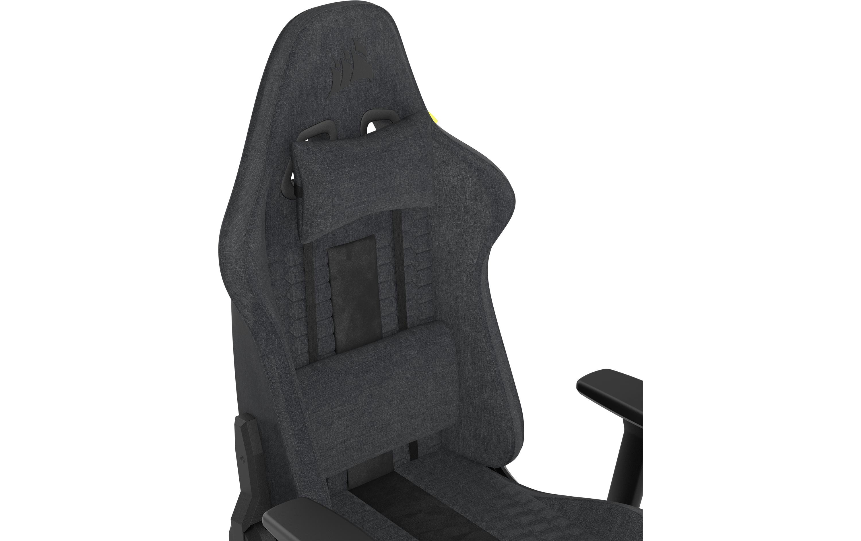 Gaming-Stuhl TC100 Relaxed Stoff Anthrazit<br>Gaming-Computerstuhl mit 120 kg Belastbarkeit