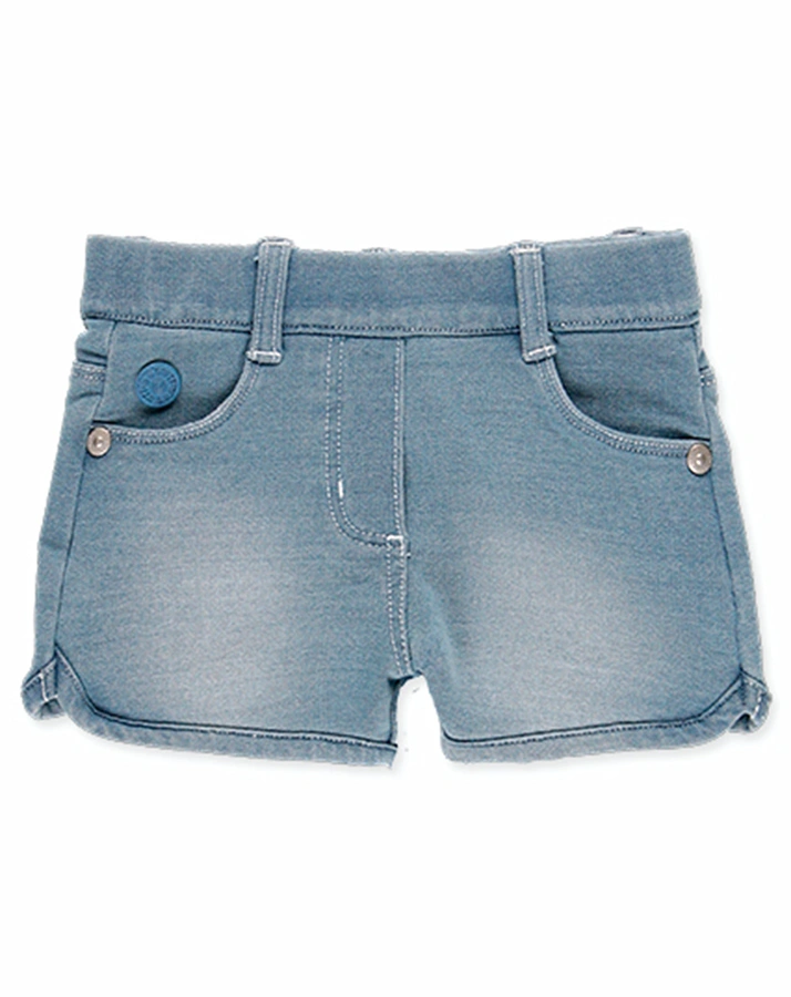 Jeans-Shorts BASIC GIRL in light blue denim