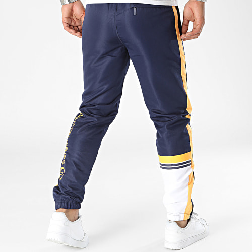 Pantalon Jogging Den 39917 Bleu Marine Orange