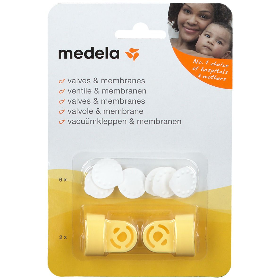 medela Ventile & Membranen für Harmony™