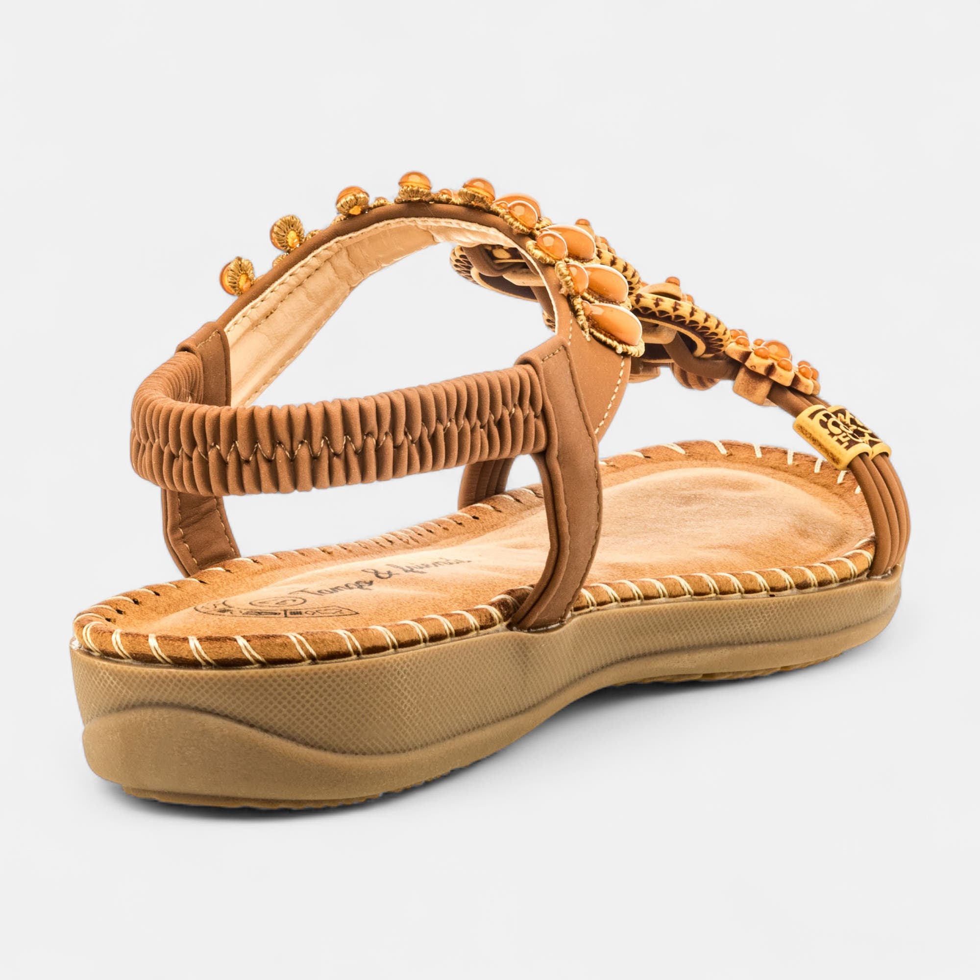 Sandales Femme camel