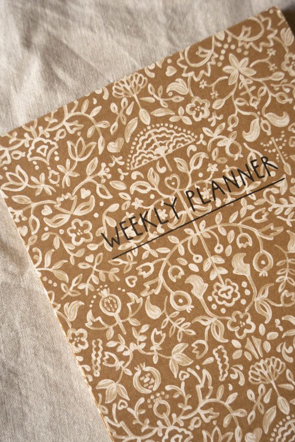 Weekplanner, decoratief, A5