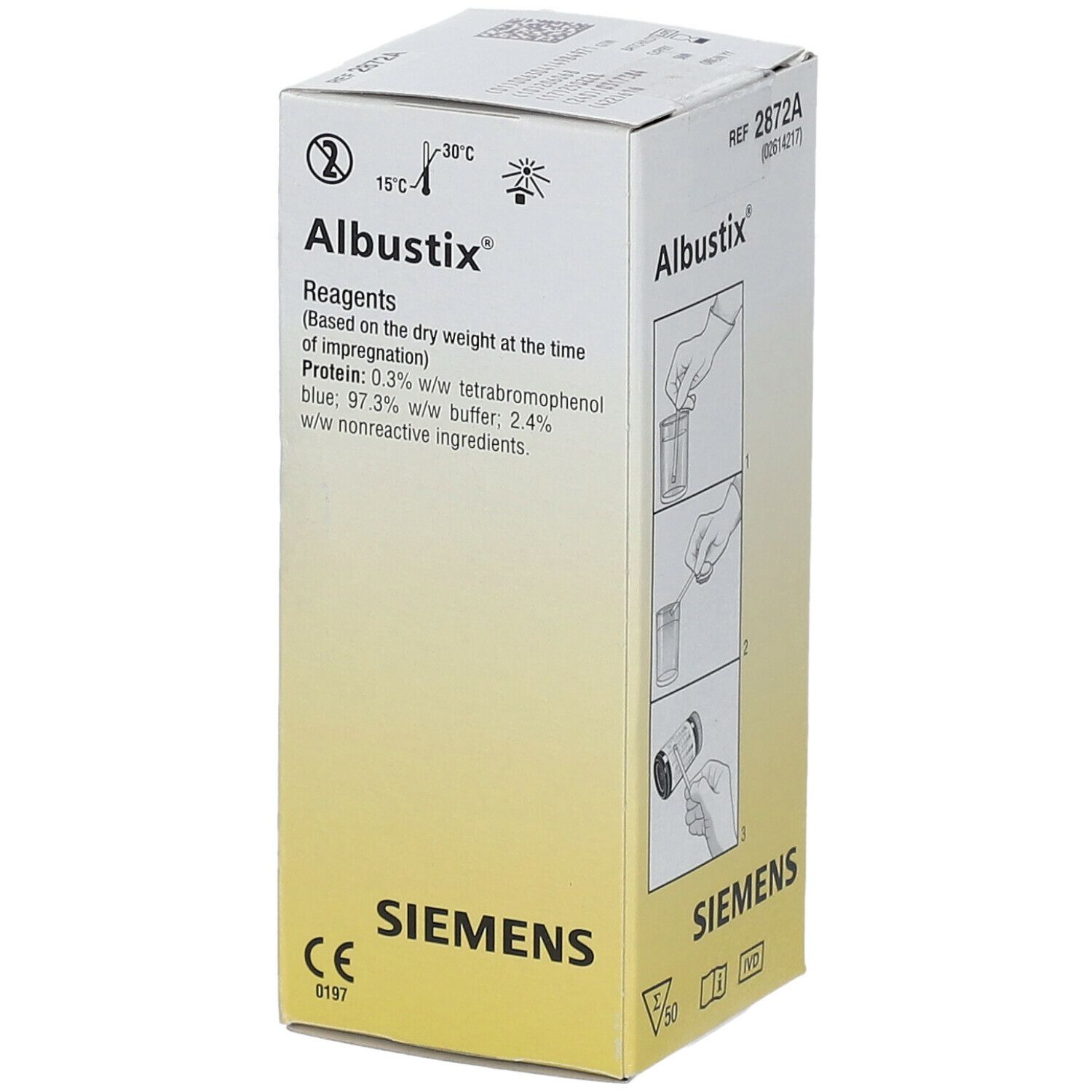 Albustix Teststreifen