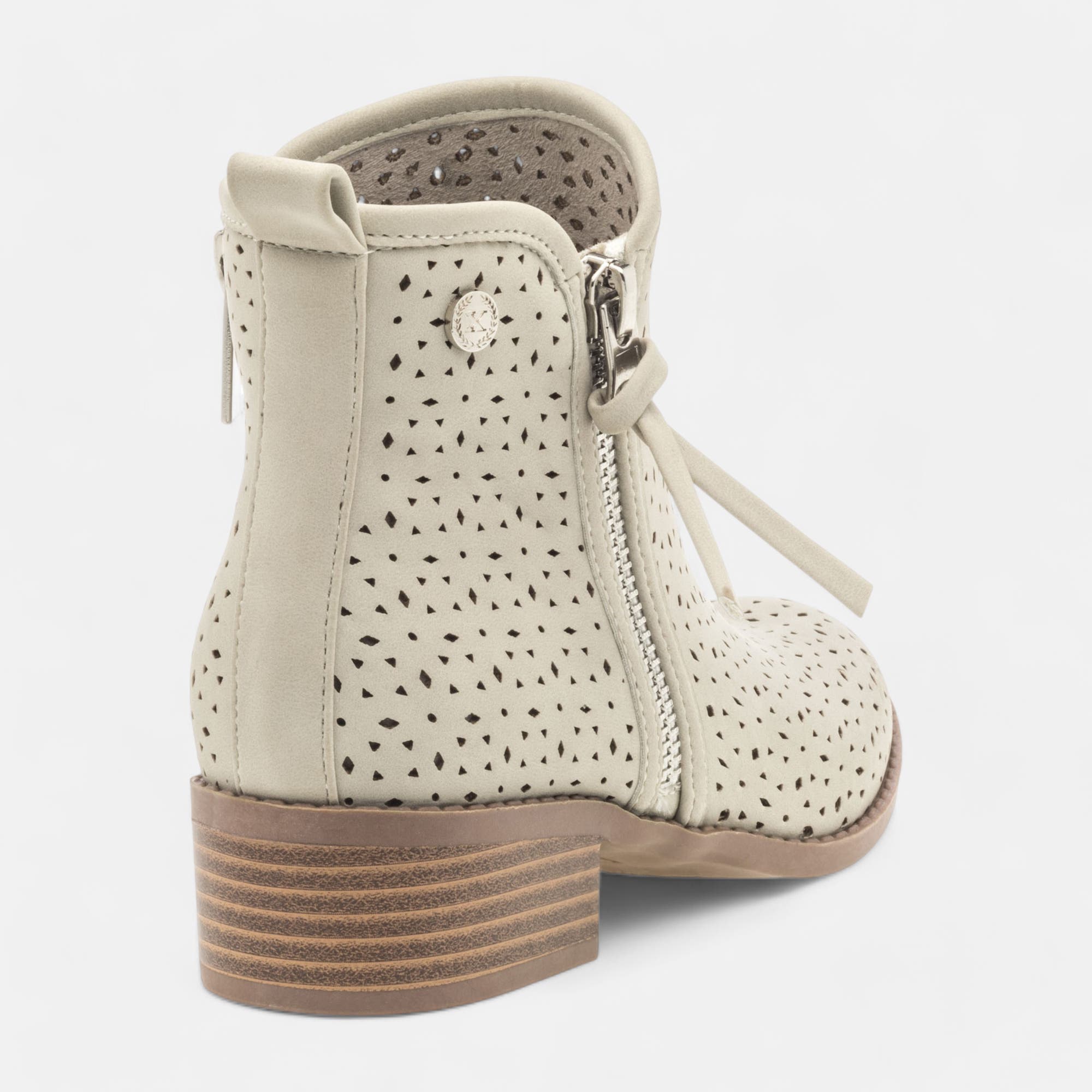 Bottines Fille beige