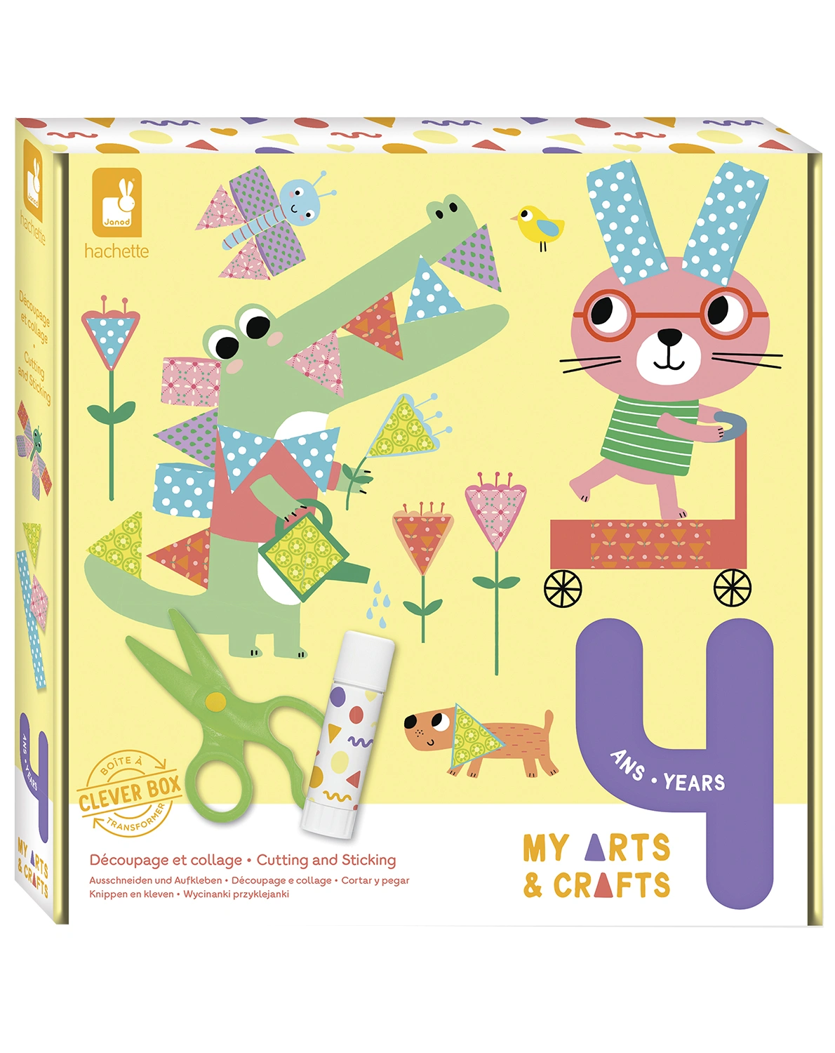 Papierbastel-Set MY ARTS&CRAFTS mit Schere