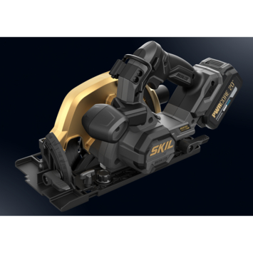 SKIL 20V Cirkelzaag brushless 66mm 3575DB incl. geleiderails, accu 4.0Ah + snellader en opbergtas