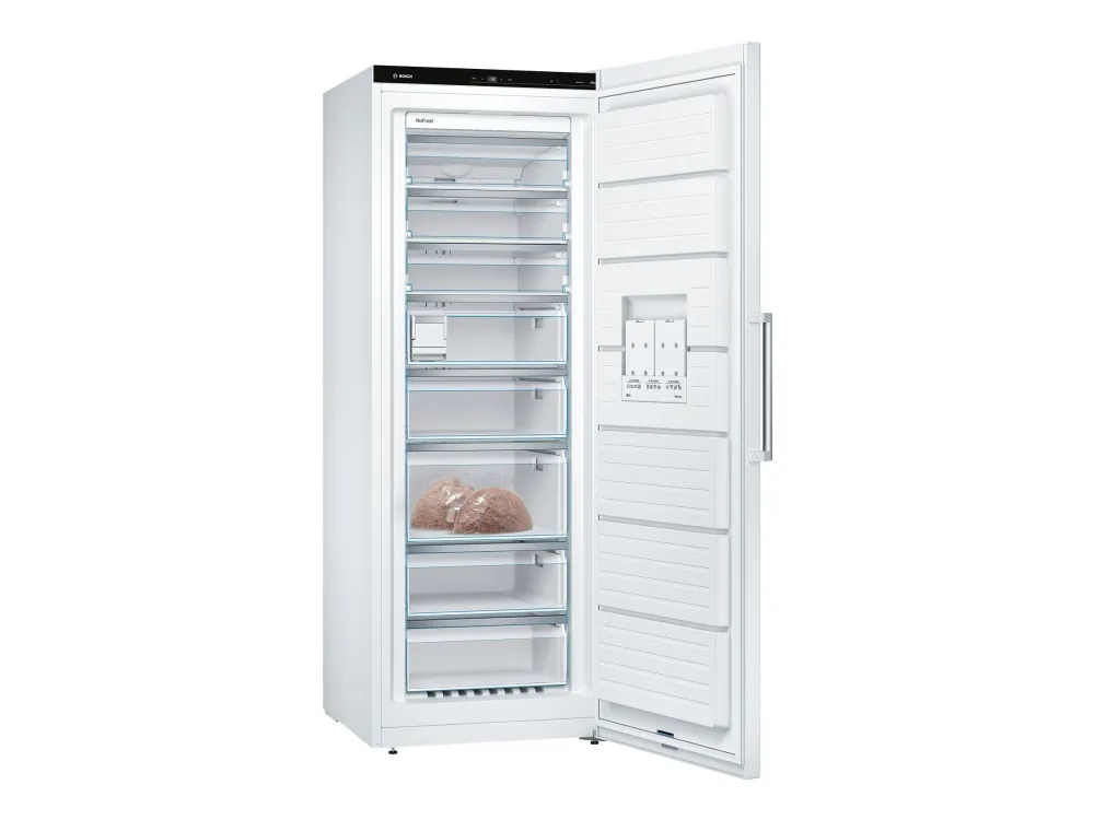 Bosch Serie | 6 GSN58AWDV - Fryser - stående - bredde: 70 cm - dybde: 78 cm - højde: 191 cm - 366 liter - Klasse D - hvid