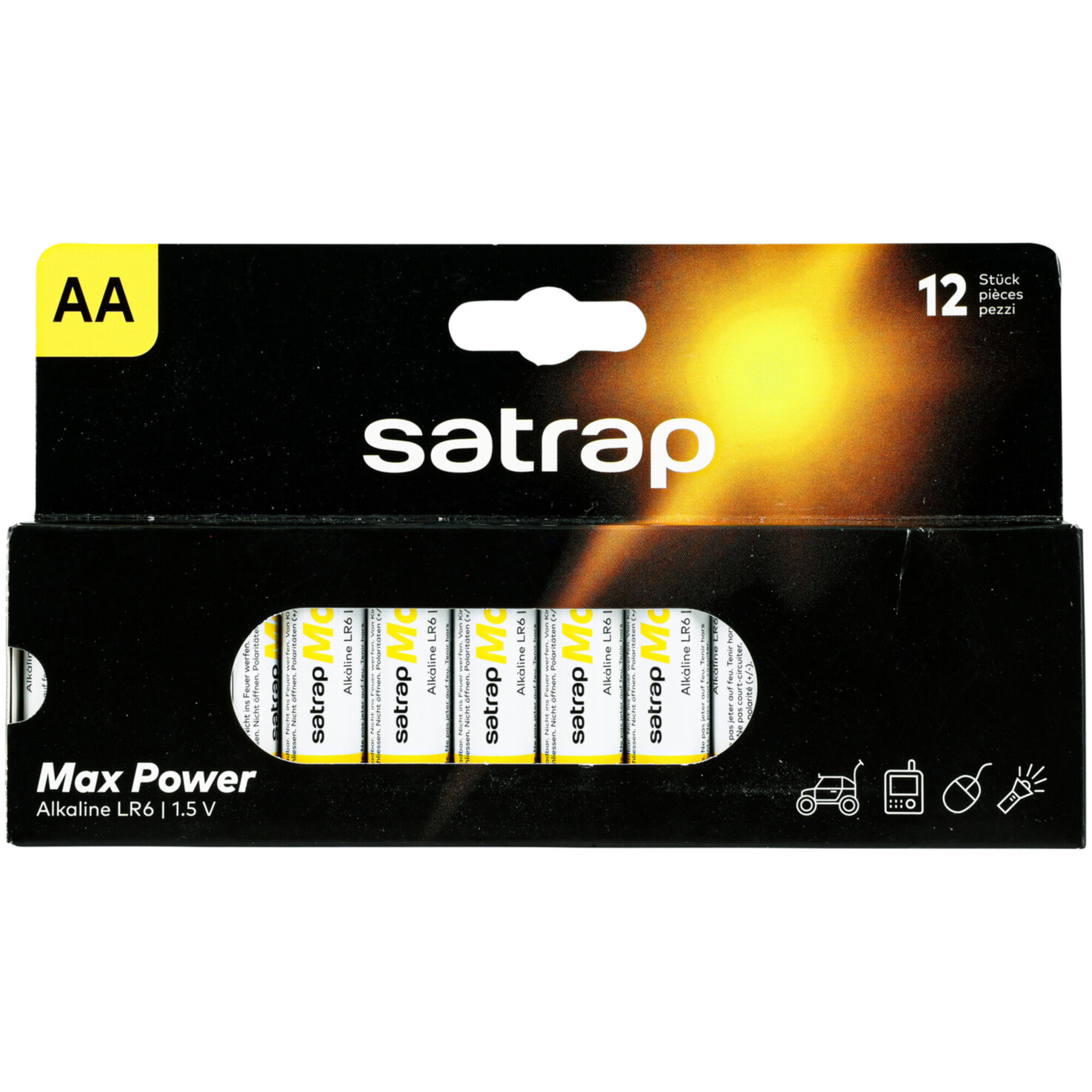 satrap Batterien AA/LR6 12 Stück