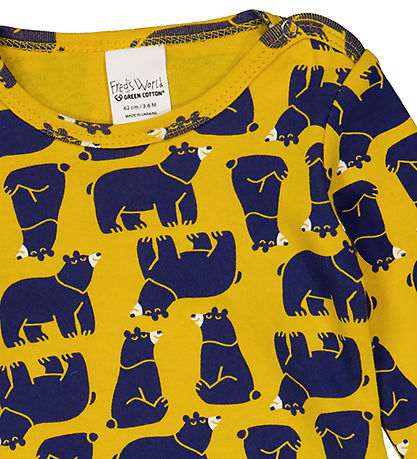 Freds WoRød Body l/æ - Bear - Mango/Academy/Balsam Cream