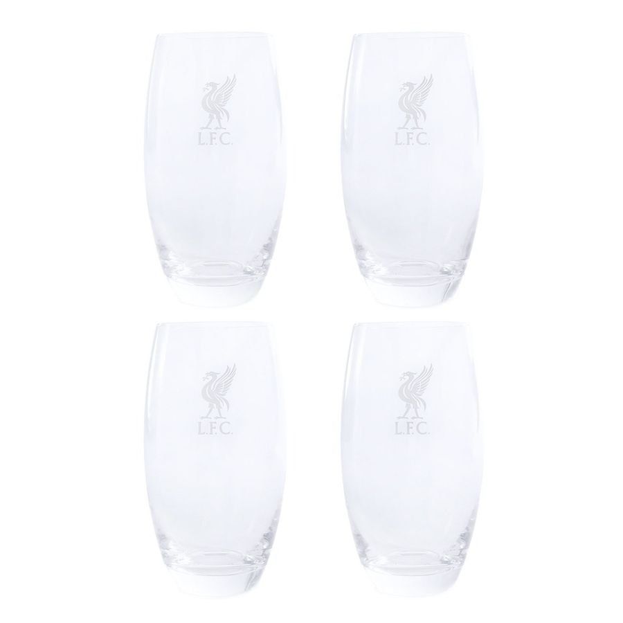 Liverpool Verre Liverbird Lot de 4 - Gris