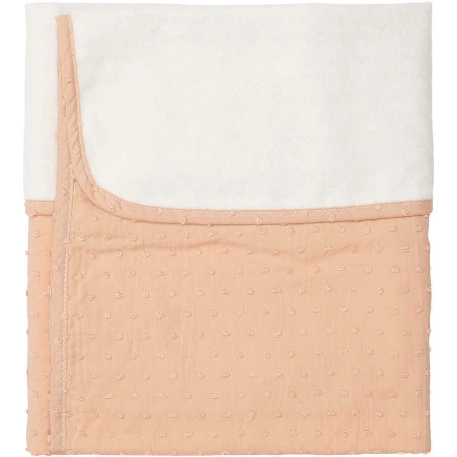 koeka Kinderdecke cotton Fleece Napa Hellbraun