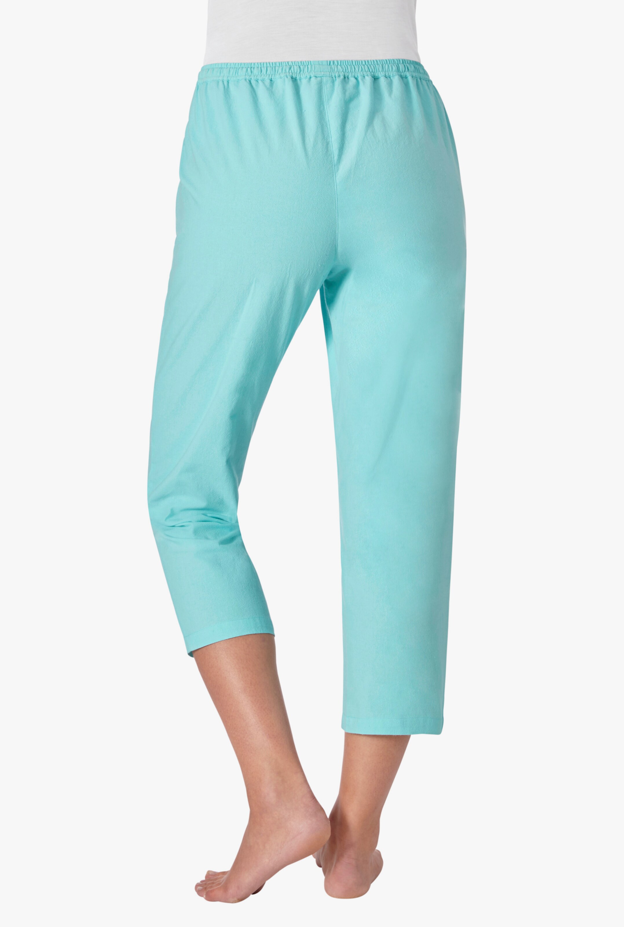 Schlupfhose aus bügelarmer Strukturware